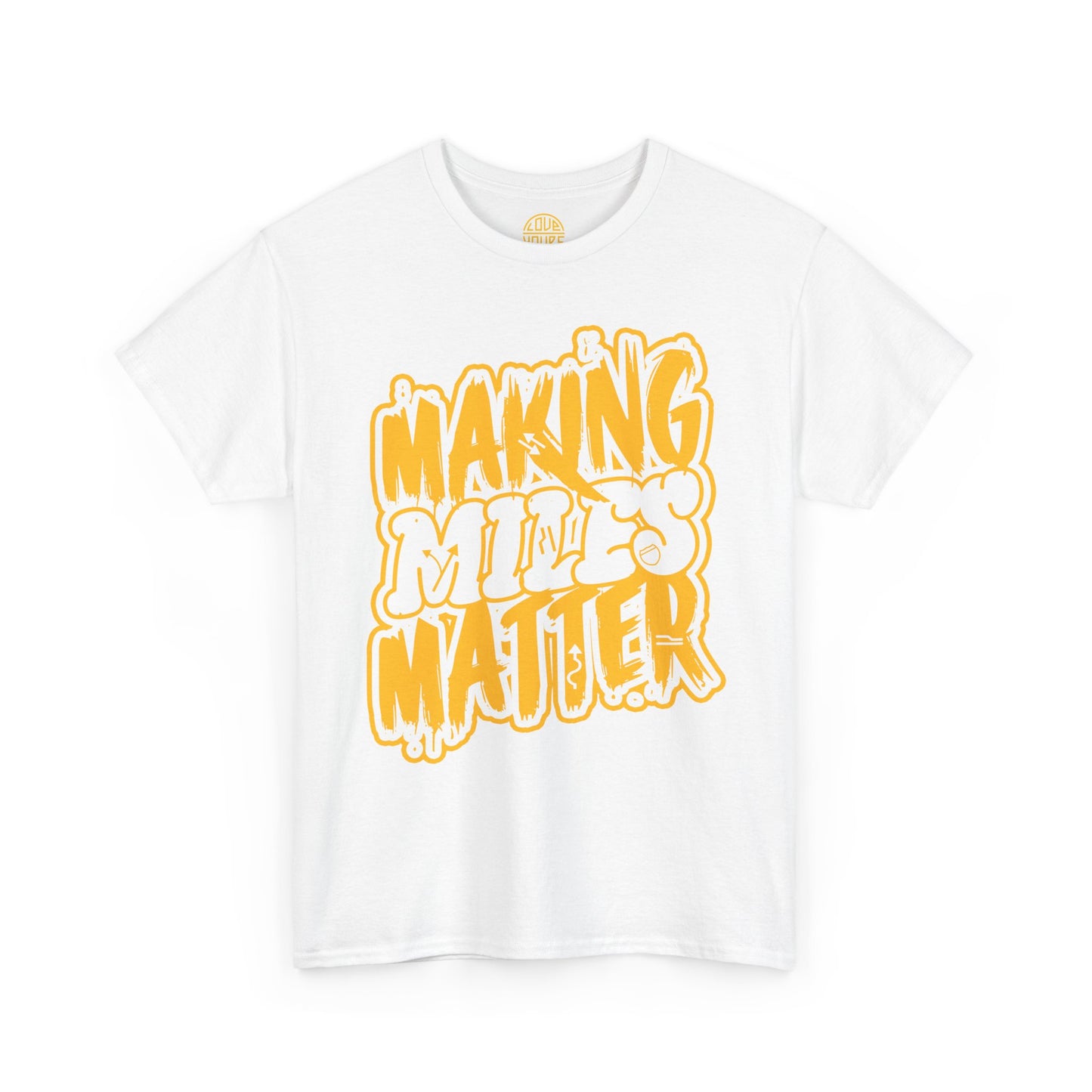 Unisex Heavy Cotton Tee with Positive Vibes - Making Minds Matter, Love Yours - Ideal Gift for Motivation, Encouragement, Self-Care, [...]