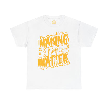 Unisex Heavy Cotton Tee with Positive Vibes - Making Minds Matter, Love Yours - Ideal Gift for Motivation, Encouragement, Self-Care, [...]