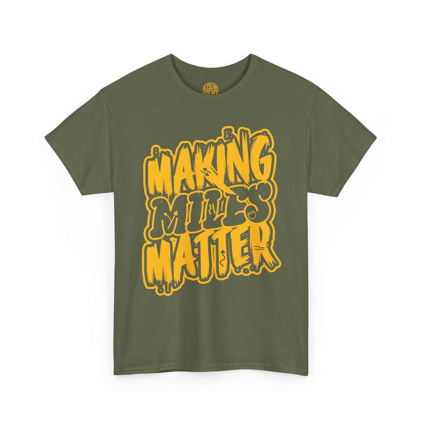 Unisex Heavy Cotton Tee with Positive Vibes - Making Minds Matter, Love Yours - Ideal Gift for Motivation, Encouragement, Self-Care, [...]