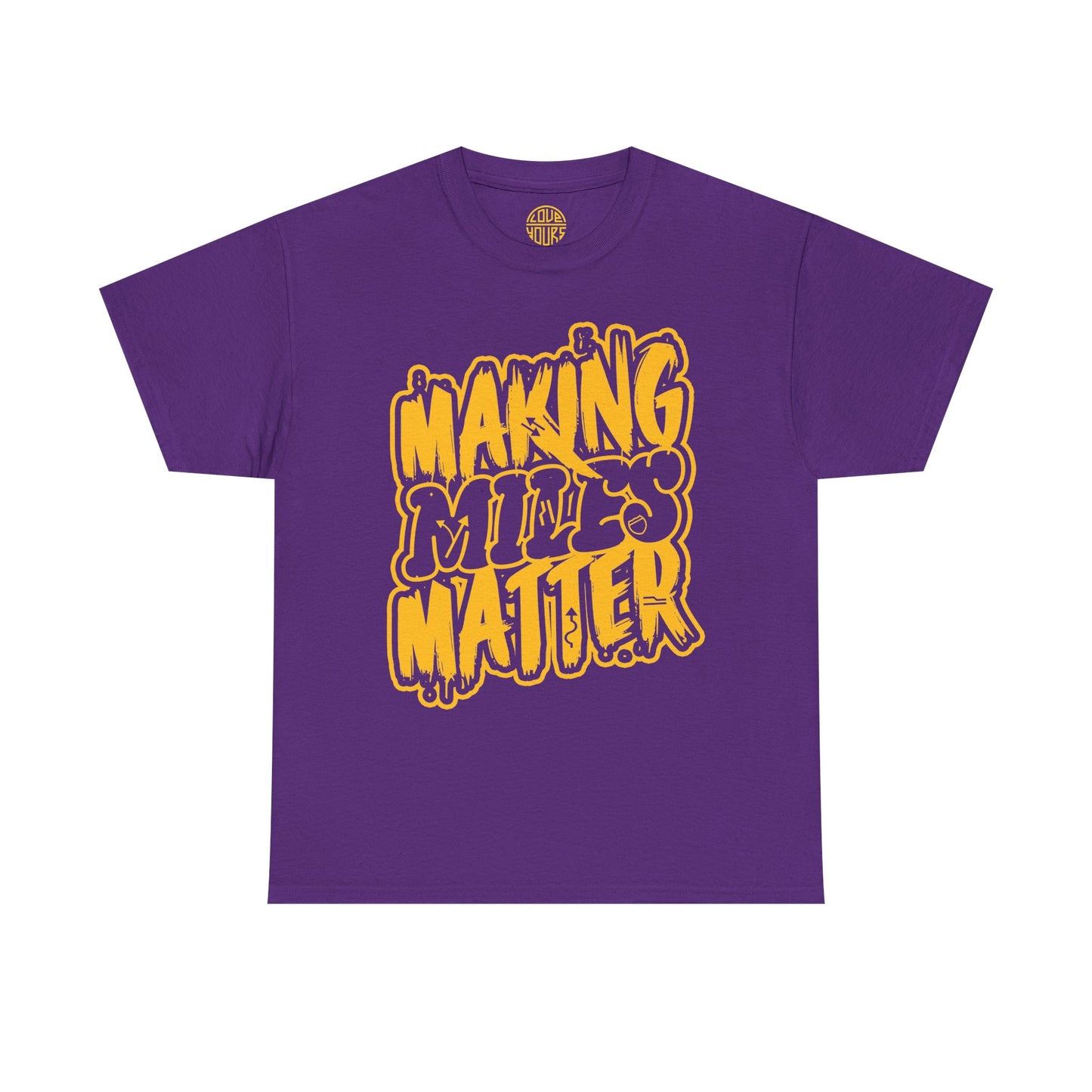 Unisex Heavy Cotton Tee with Positive Vibes - Making Minds Matter, Love Yours - Ideal Gift for Motivation, Encouragement, Self-Care, [...]