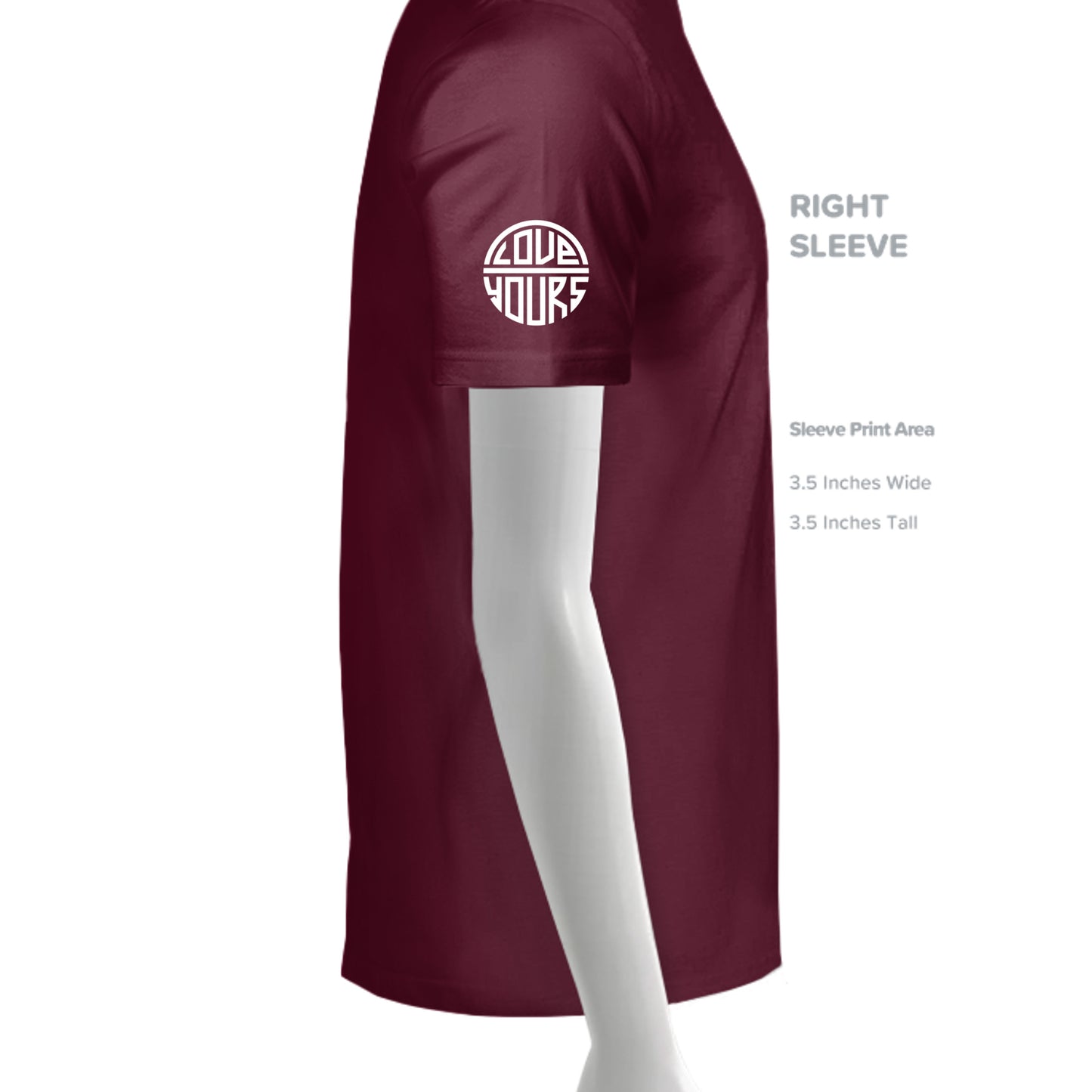 MAROON - G500 - SLEEVE_RIGHT