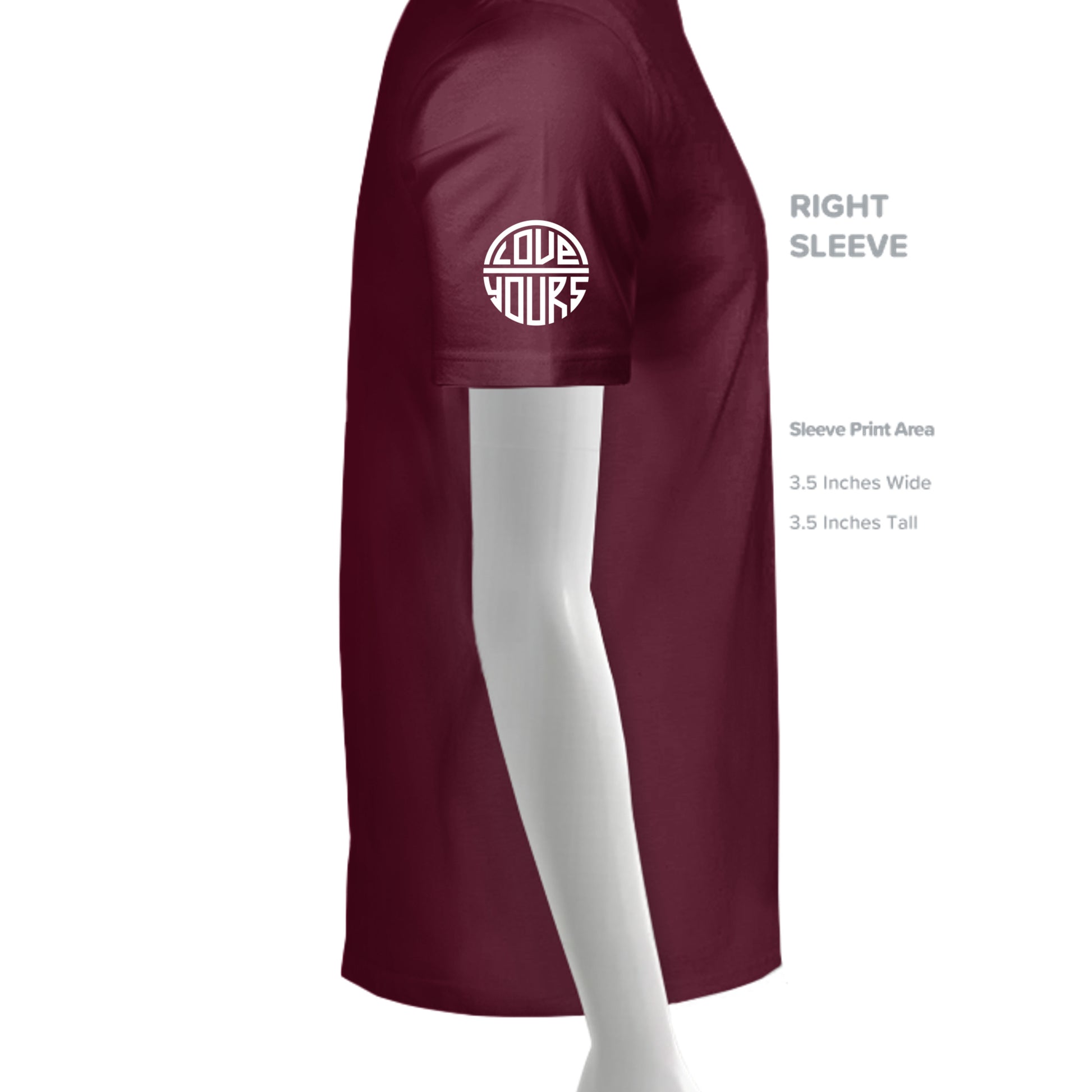 MAROON - G500 - SLEEVE_RIGHT