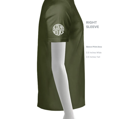 MILITARY GREEN - G500 - SLEEVE_RIGHT