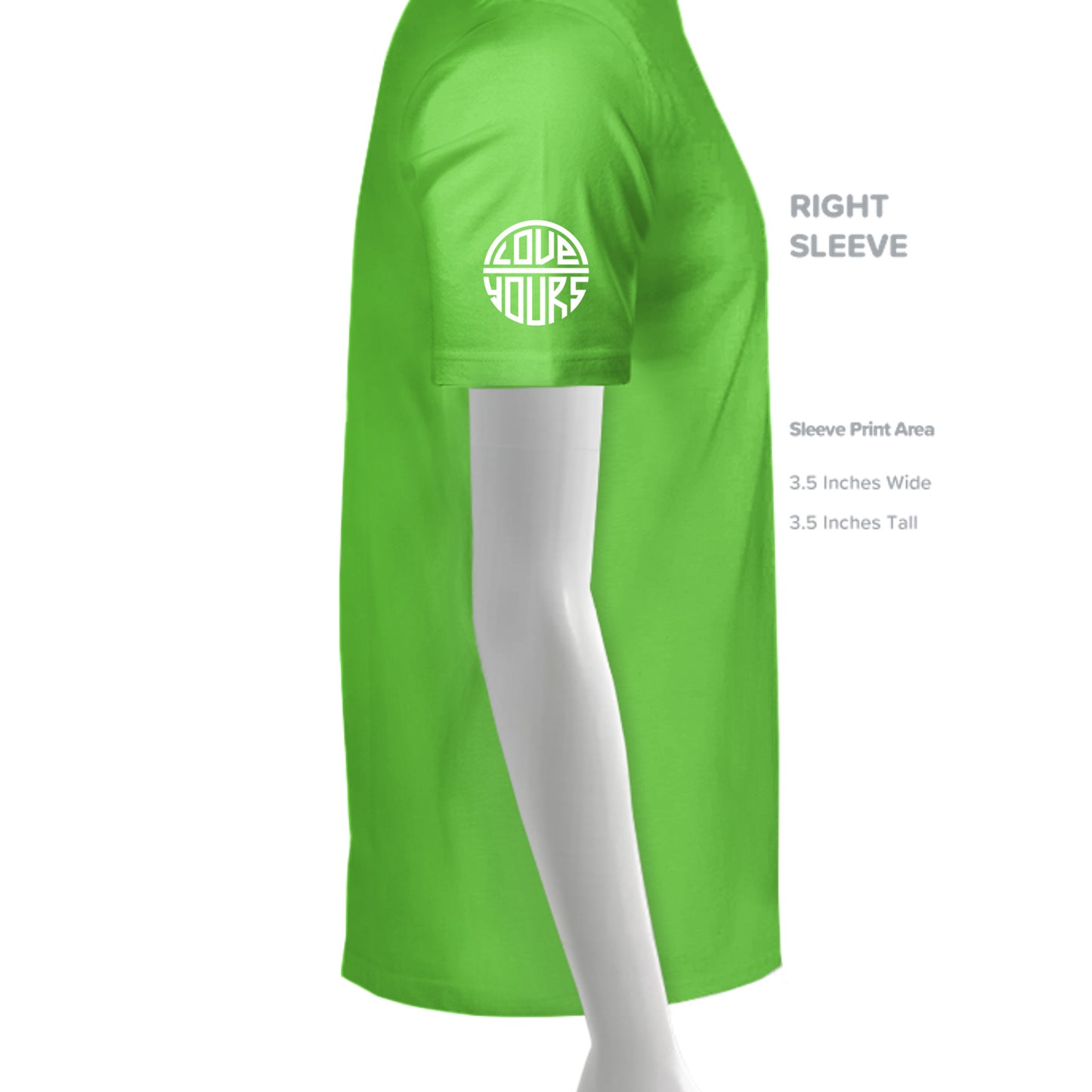 ELECTRIC GREEN - G500 - SLEEVE_RIGHT